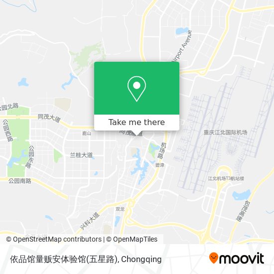 依品馆量贩安体验馆(五星路) map