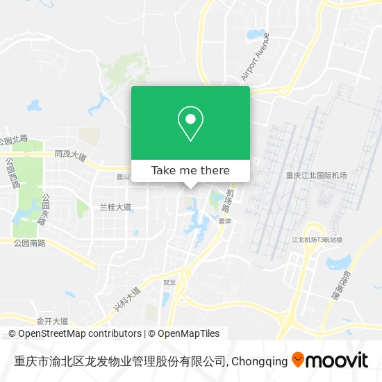 重庆市渝北区龙发物业管理股份有限公司 map