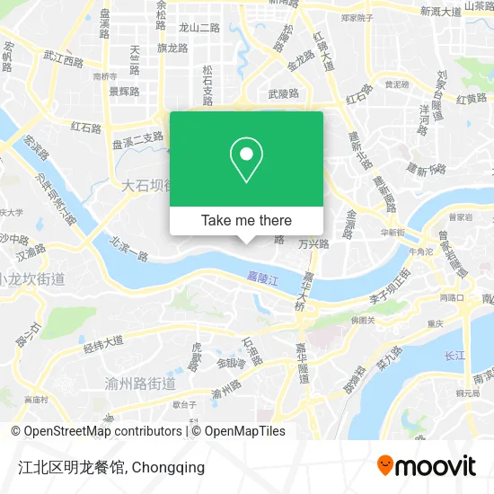 江北区明龙餐馆 map
