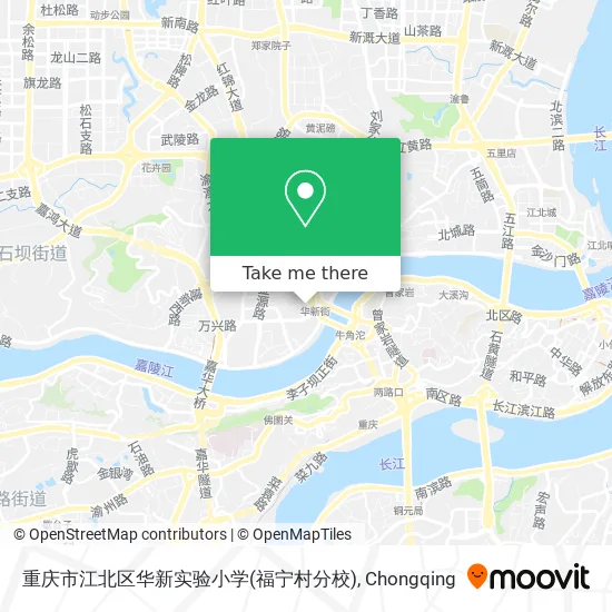 重庆市江北区华新实验小学(福宁村分校) map