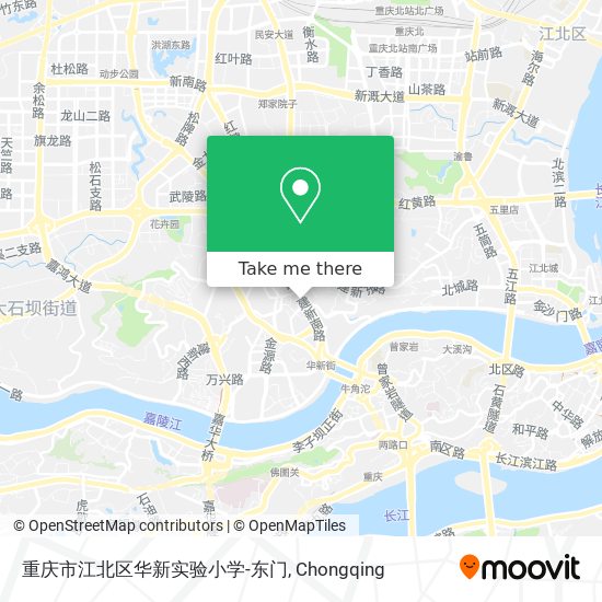 重庆市江北区华新实验小学-东门 map