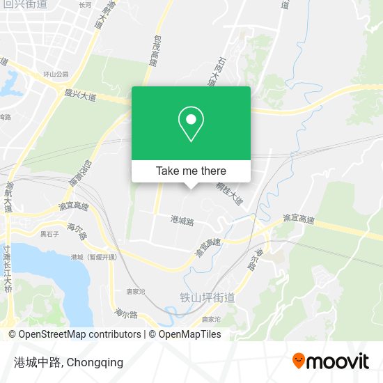 港城中路 map