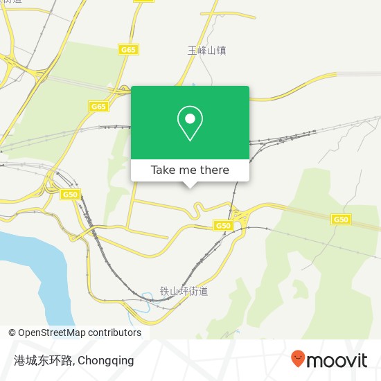 港城东环路 map