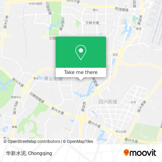 华新水泥 map