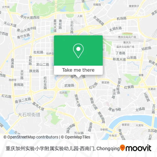 重庆加州实验小学附属实验幼儿园-西南门 map