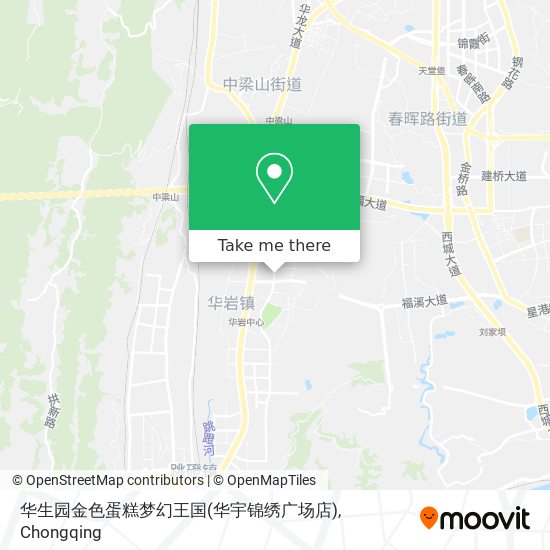 华生园金色蛋糕梦幻王国(华宇锦绣广场店) map