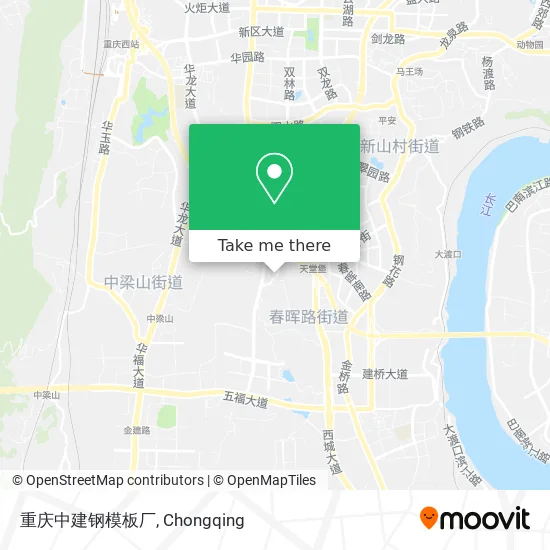 重庆中建钢模板厂 map