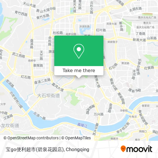 宝go便利超市(碧泉花园店) map