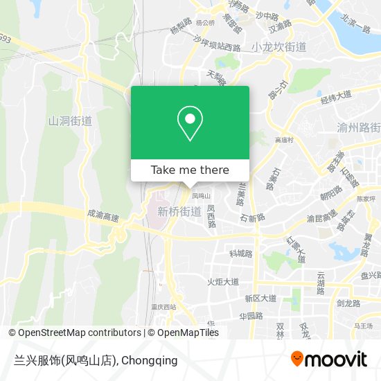 兰兴服饰(风鸣山店) map