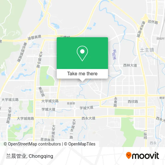 兰晨管业 map