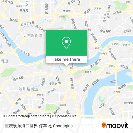 重庆欢乐海底世界-停车场 map
