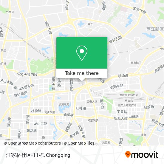 汪家桥社区-11栋 map