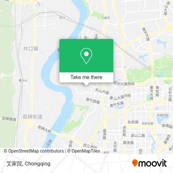 艾家院 map