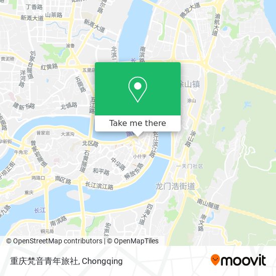 重庆梵音青年旅社 map