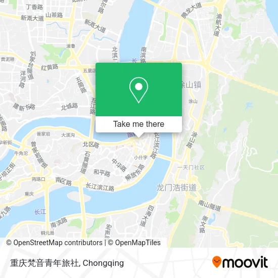 重庆梵音青年旅社 map