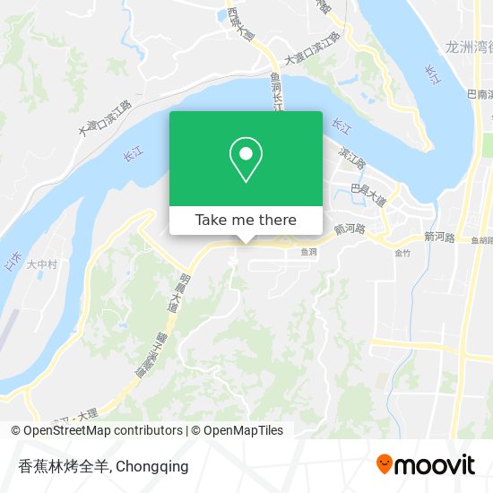 香蕉林烤全羊 map