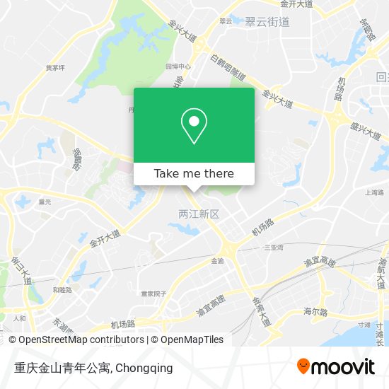 重庆金山青年公寓 map