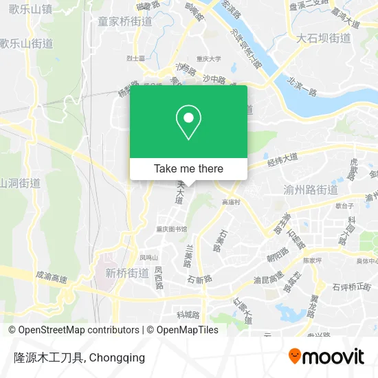 隆源木工刀具 map
