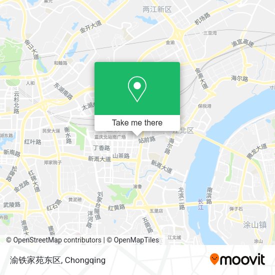 渝铁家苑东区 map