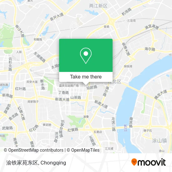 渝铁家苑东区 map