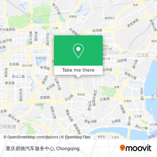 重庆易驰汽车服务中心 map