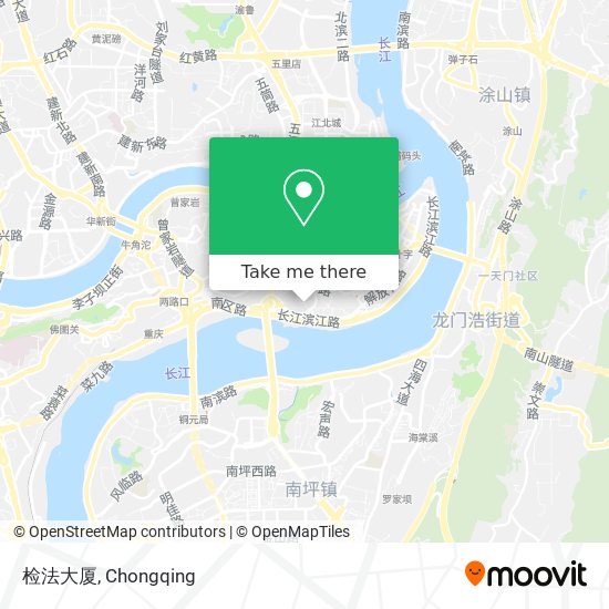 检法大厦 map