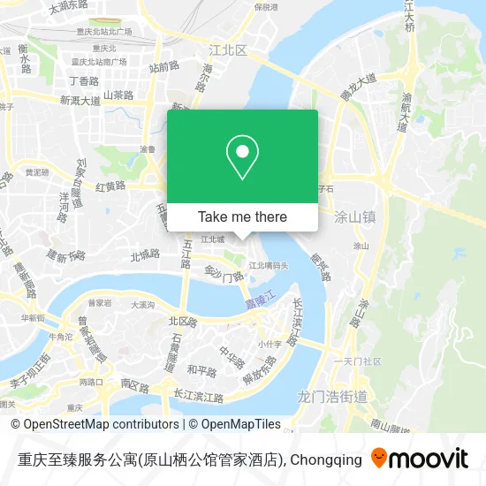 重庆至臻服务公寓(原山栖公馆管家酒店) map
