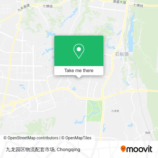 九龙园区物流配套市场 map