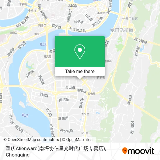 重庆Alienware(南坪协信星光时代广场专卖店) map