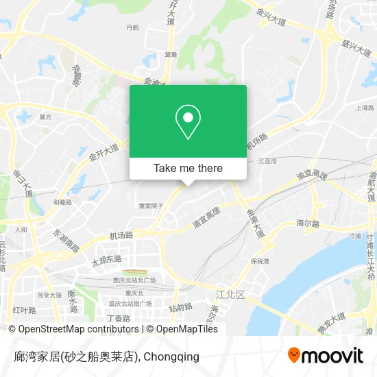 廊湾家居(砂之船奥莱店) map
