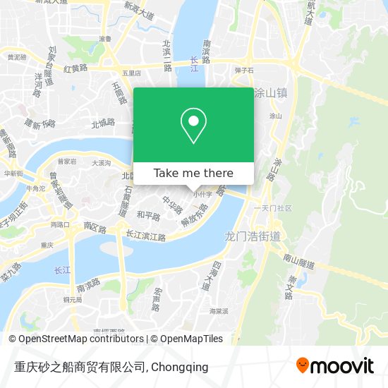 重庆砂之船商贸有限公司 map