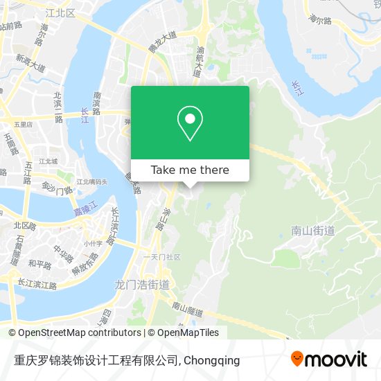 重庆罗锦装饰设计工程有限公司 map