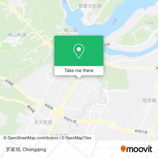 罗家坝 map