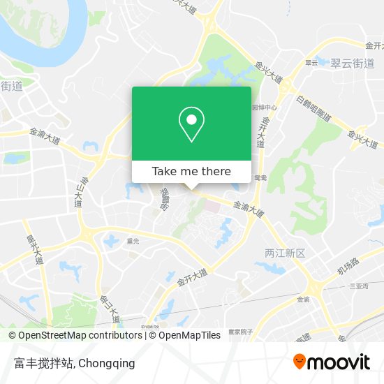 富丰搅拌站 map
