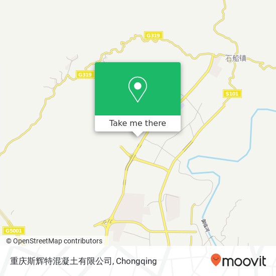 重庆斯辉特混凝土有限公司 map