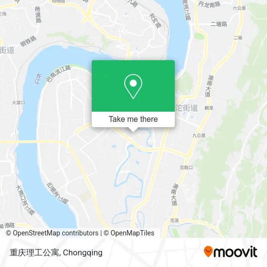 重庆理工公寓 map