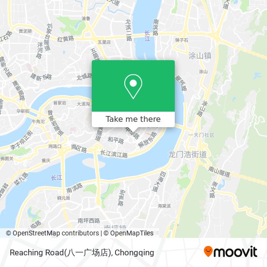 Reaching Road(八一广场店) map