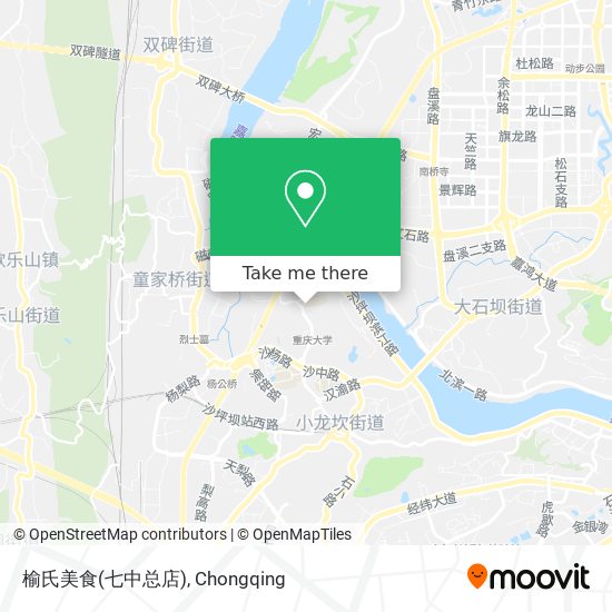 榆氏美食(七中总店) map