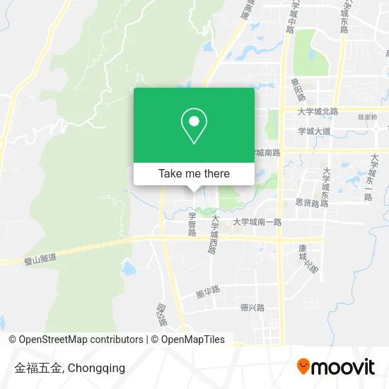 金福五金 map