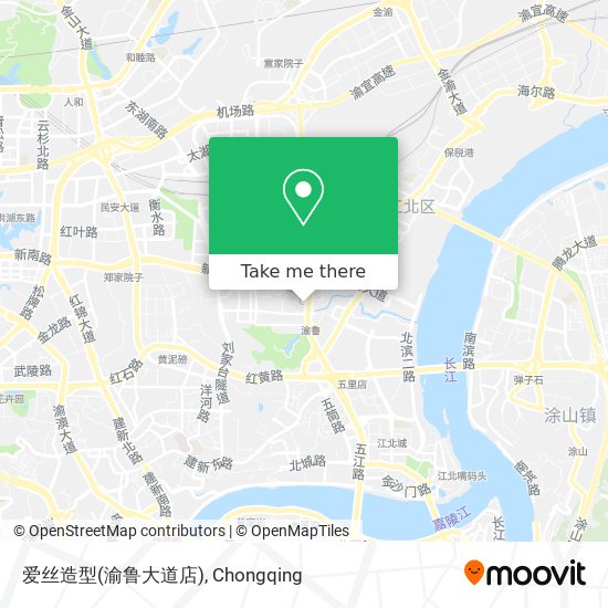 爱丝造型(渝鲁大道店) map