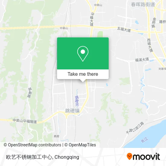欧艺不锈钢加工中心 map