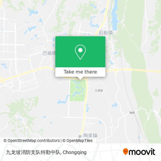 九龙坡消防支队特勤中队 map