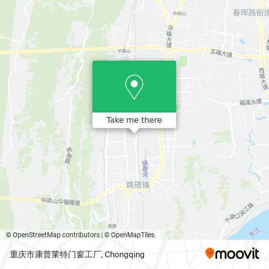 重庆市康普莱特门窗工厂 map