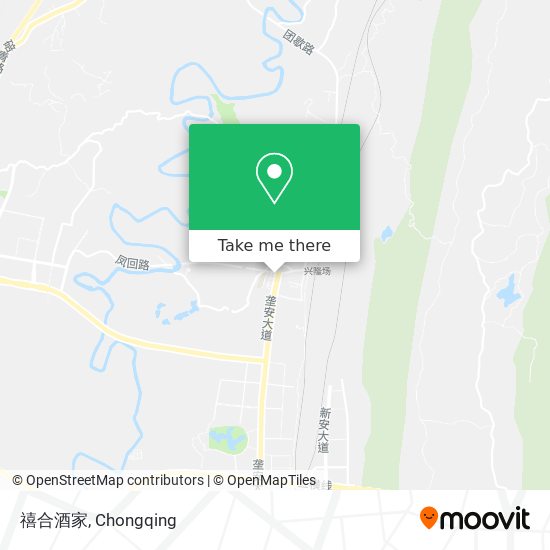 禧合酒家 map
