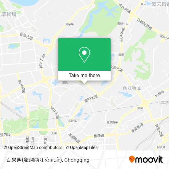 百果园(象屿两江公元店) map