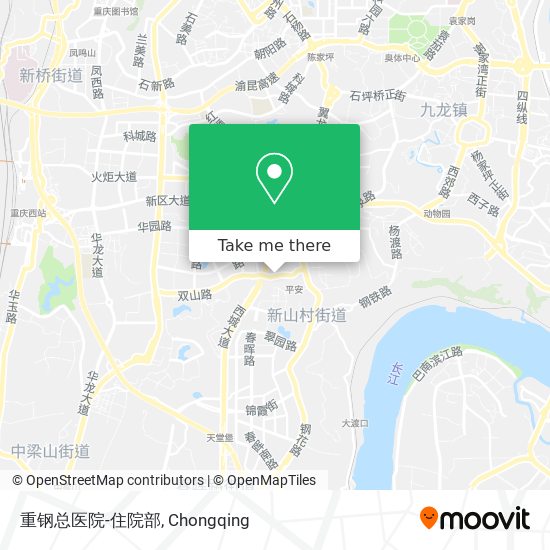 重钢总医院-住院部 map