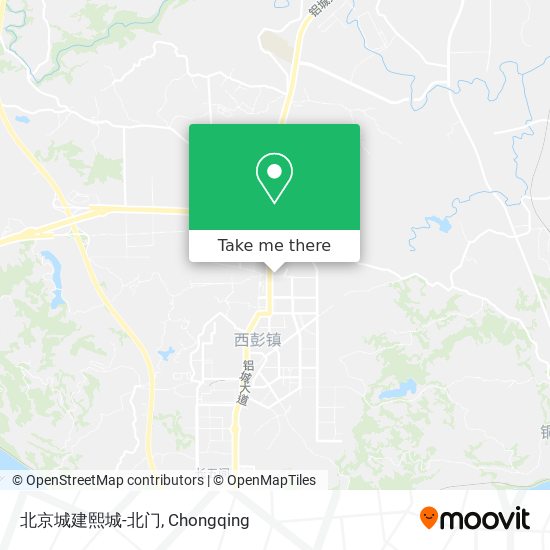 北京城建熙城-北门 map