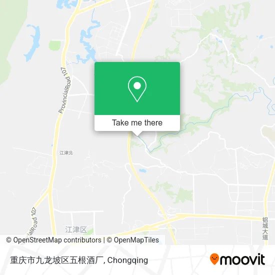 重庆市九龙坡区五根酒厂 map