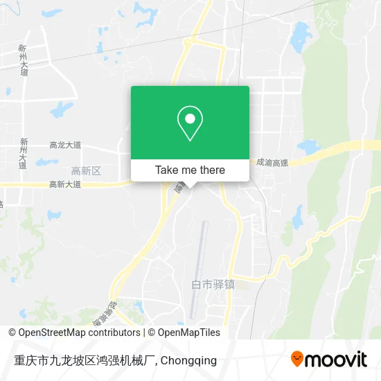 重庆市九龙坡区鸿强机械厂 map