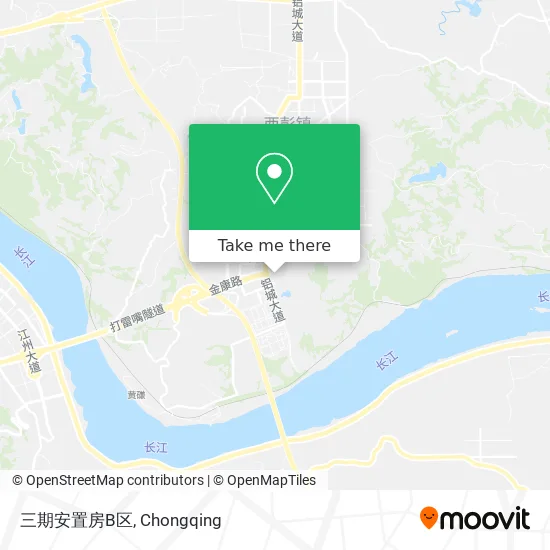 三期安置房B区 map
